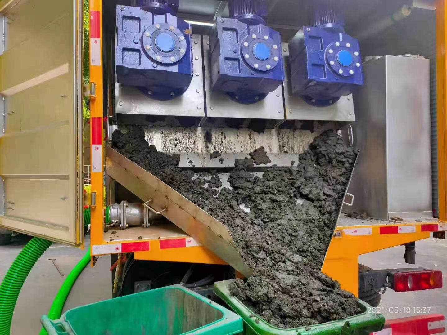 河南化粪池清掏城市维护站-泥浆净化干湿分离处理